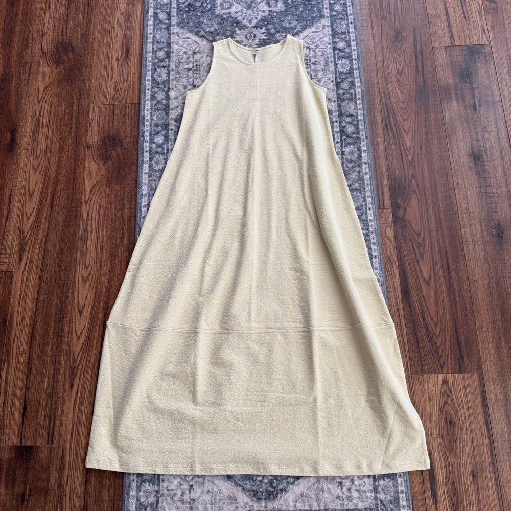 Uniqlo Light Yellow Dress XXS NWOT
